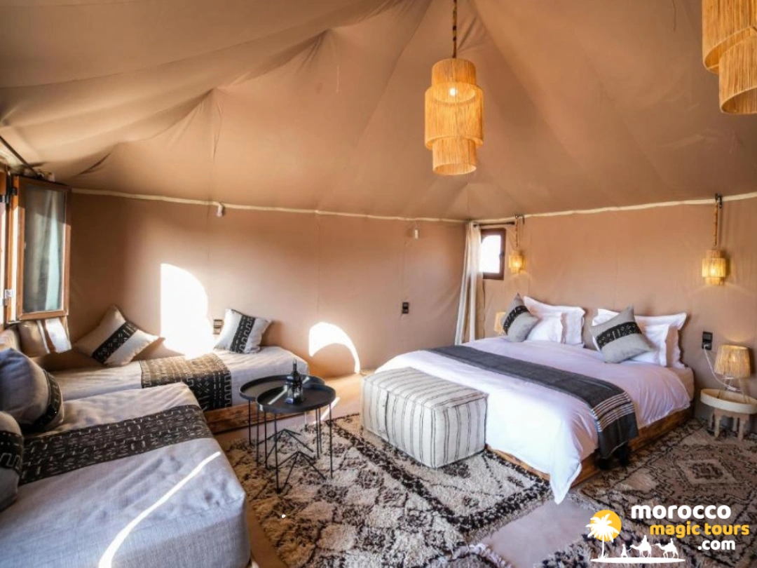 fes marrakech desert tour luxury camp accommodation