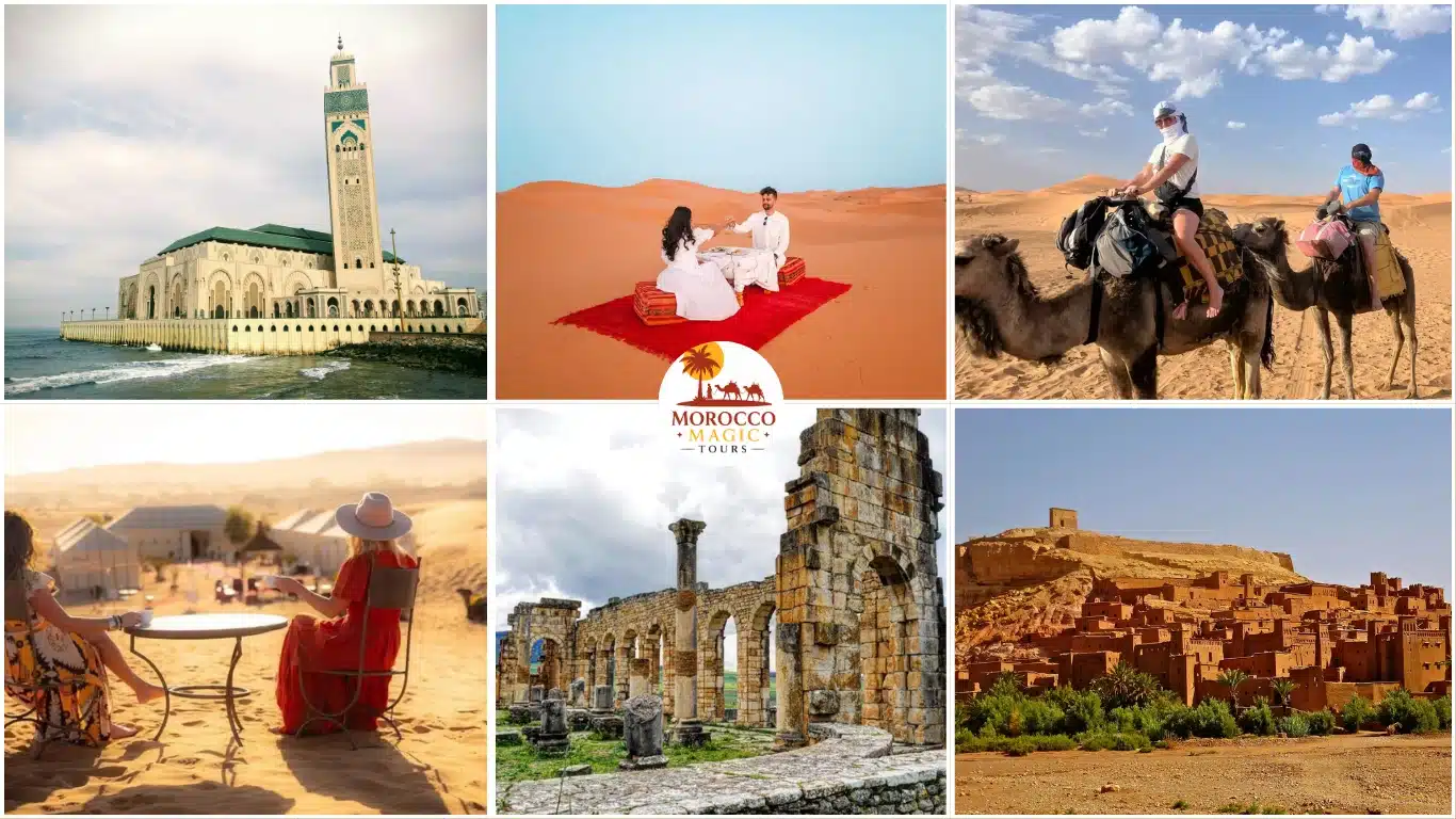 5 days Casablanca to Marrakech tour – Hassan II Mosque, camel trek, and Ait Benhaddou kasbah
