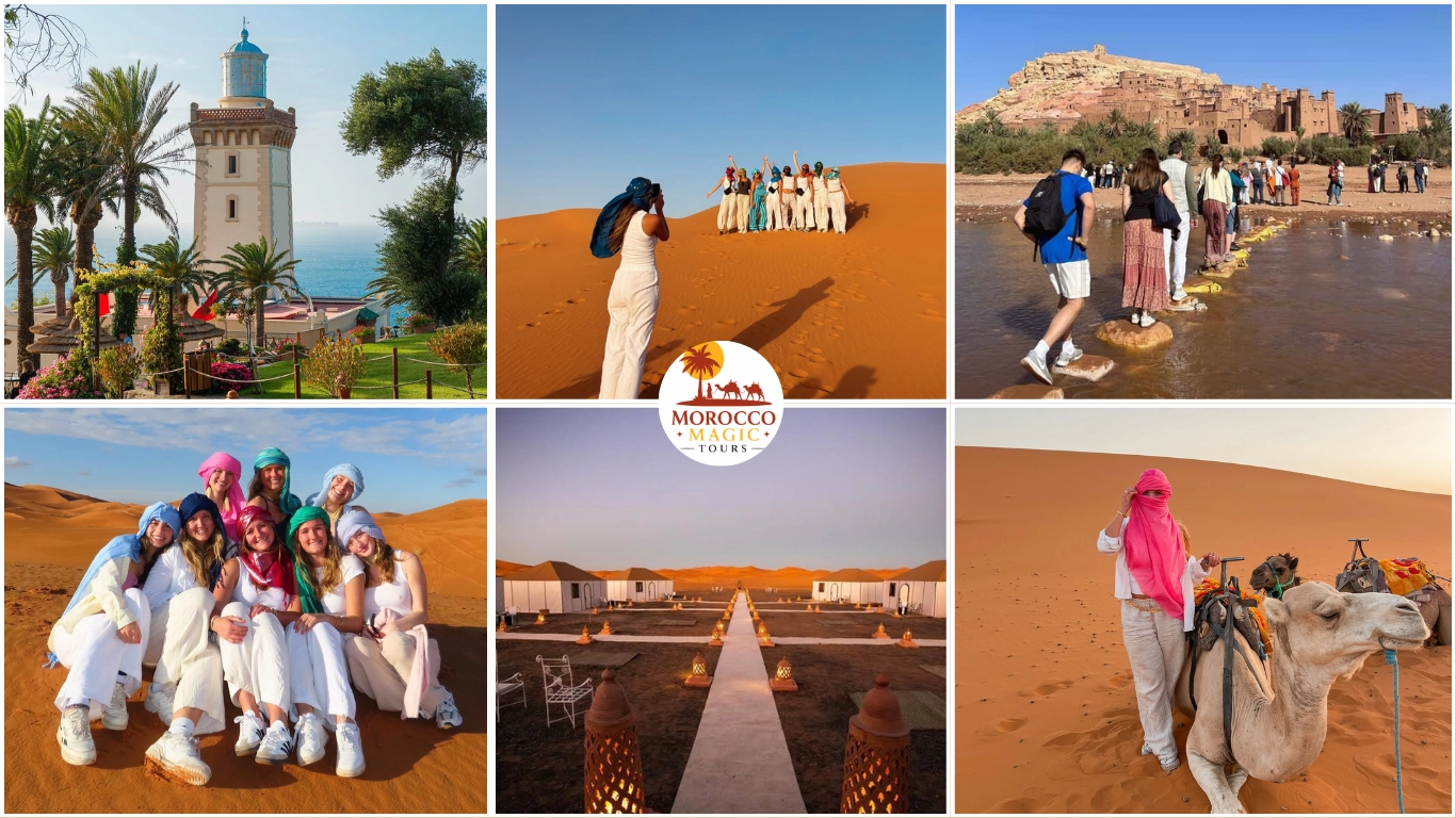 7 days tour from Tangier – Cap Spartel lighthouse, Merzouga dunes, and Ait Benhaddou crossing
