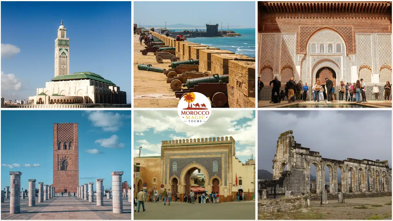 9 days in Morocco itinerary from Casablanca – Hassan II Mosque, Essaouira ramparts, and Volubilis ruins